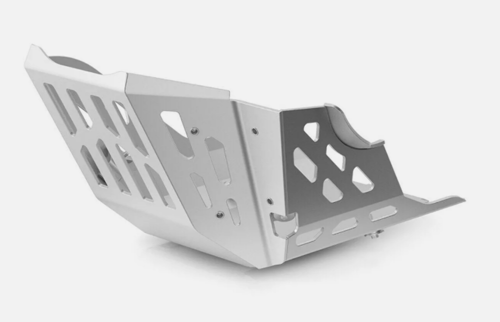 YAMAHA NEW OEM SKID PLATE KIT BRUSHED ALUMINUM 2021 TENERE 700 BW3-F84R0-V0