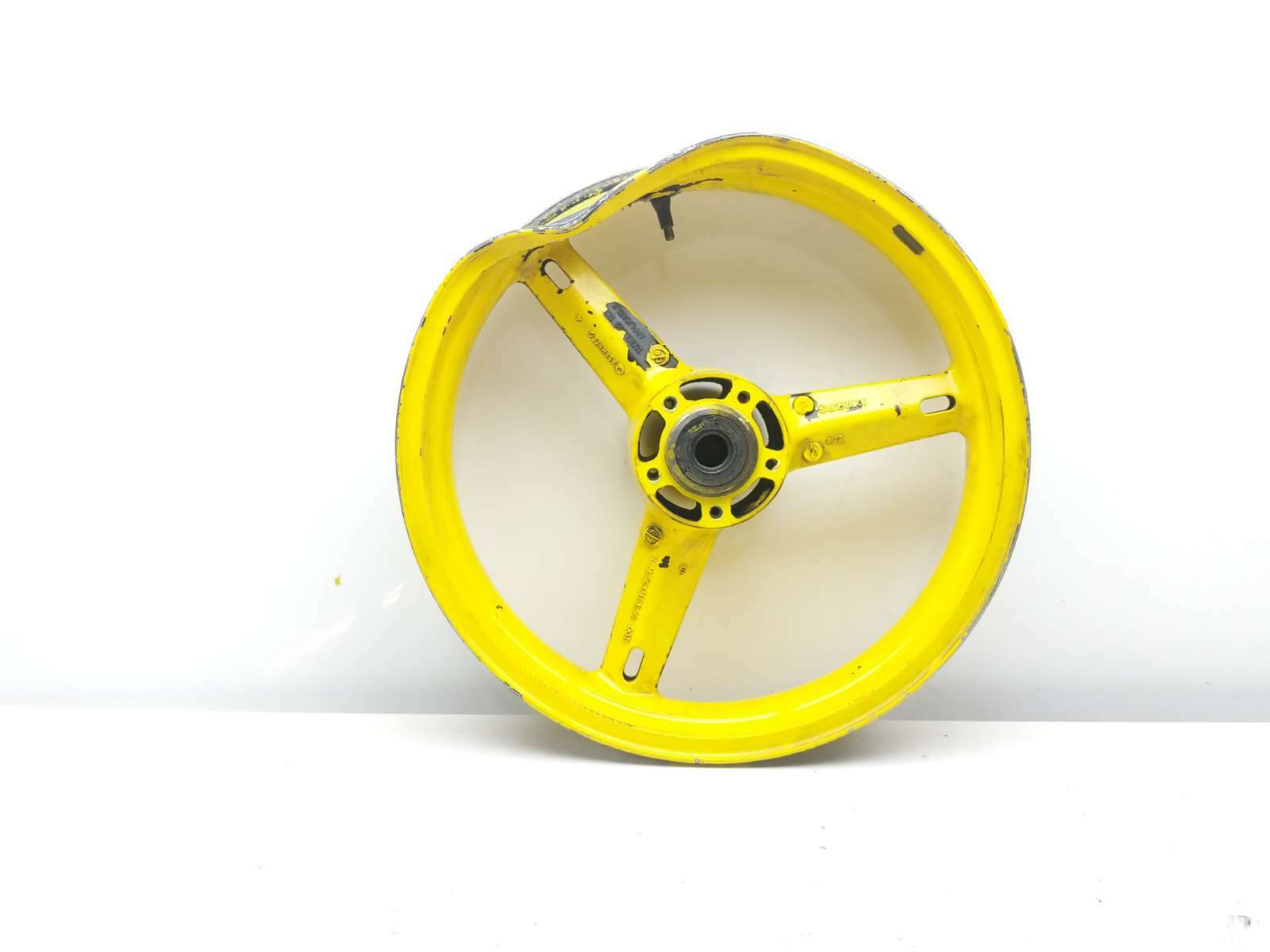 04 05 Suzuki GSXR 600 750 Front Wheel Rim BENT LIP 17X3.50