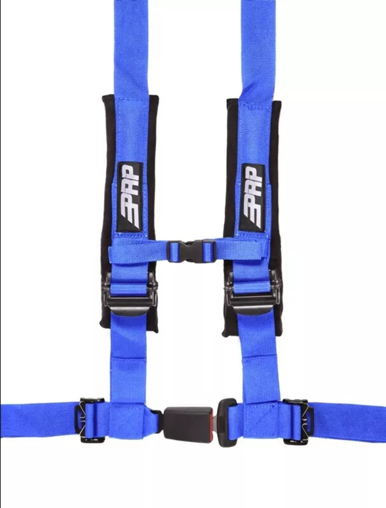 POLARIS RZR 900 Prp Harnesses 2" 4 Point (Blue) Sbauto2b-1