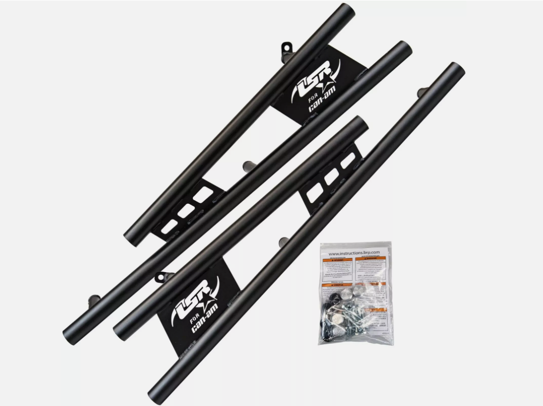 2023 Can-Am Maverick X3 Lonestar Racing Rock Sliders (Black) 715008845