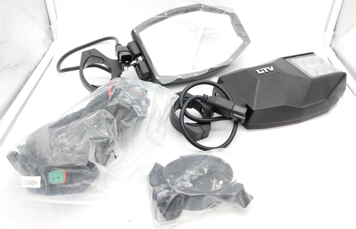 Legacy UTV LED Side Mirror (Round Tube Cage) Universal LED-AC15