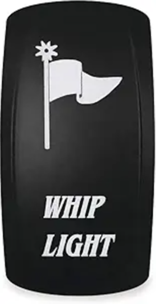 QTY 10 | Modquad Racing Engraved Whip Light Switch Cover UTV ATV OEM 379748
