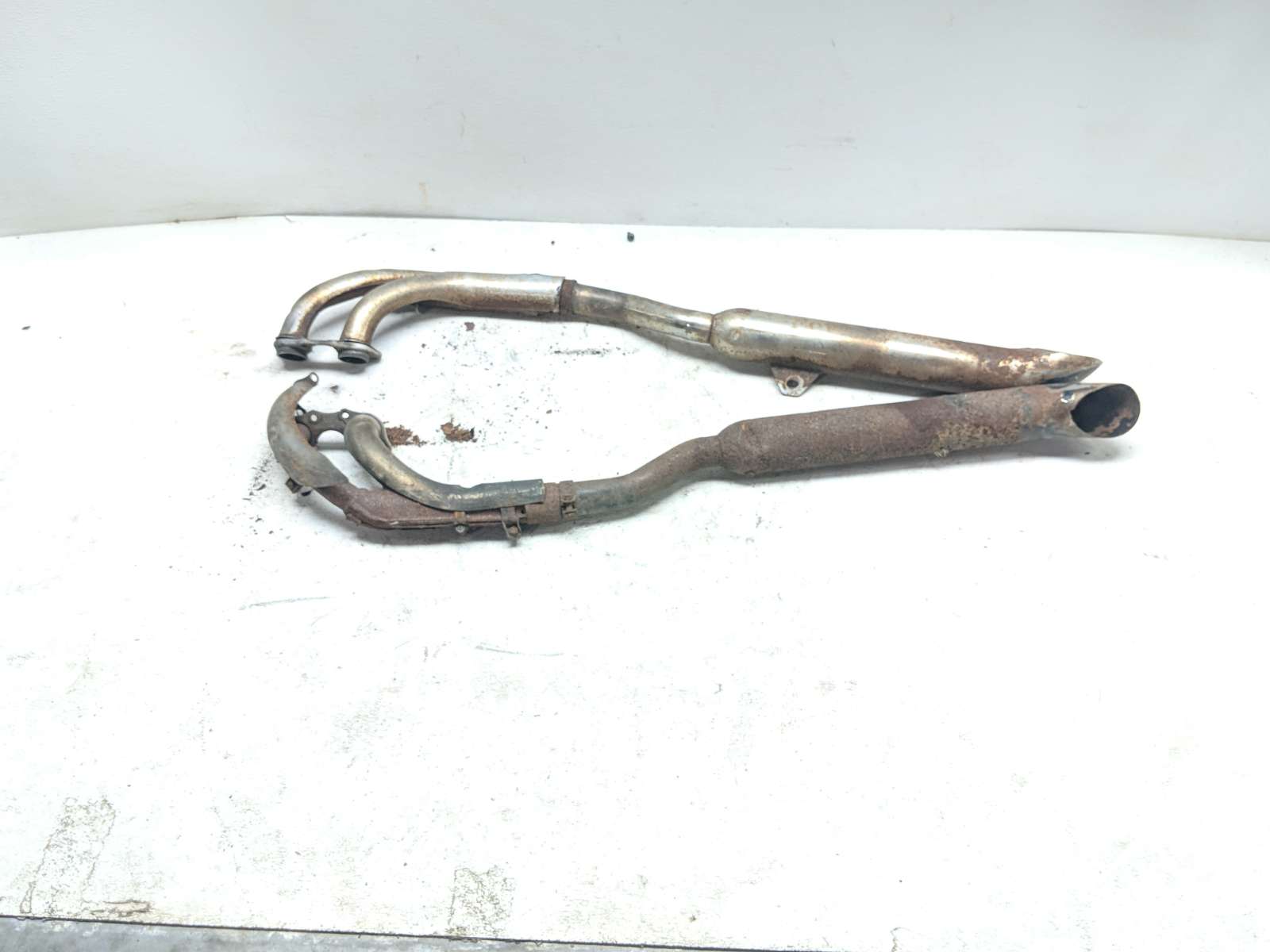 75-79 Honda Goldwing 1000 GL 1000 Exhaust Header Pipe Mufflers