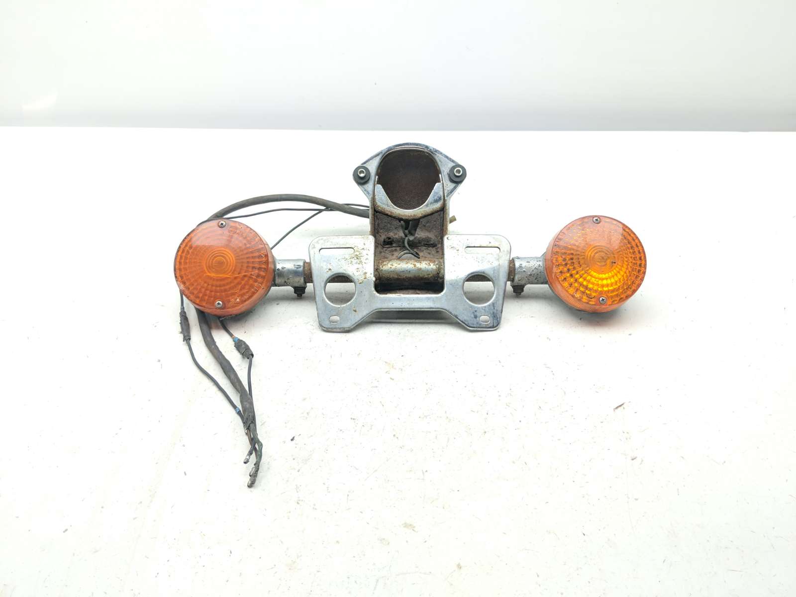75-79 Honda Goldwing 1000 GL 1000 Rear Turn Signal License Plate Mount Bracket