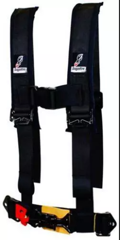 DragonFire Racing 4/Pt H-Style Youth W/Strnm Blk 520872 52-0872 dfr520872
