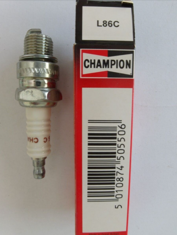 NEW CHAMPION STANDARD SPARK PLUG L86C QTY 2