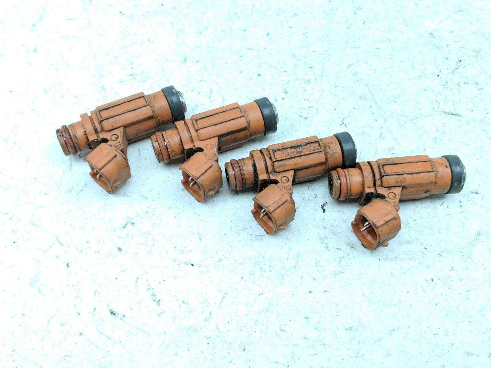 04 05 Suzuki GSXR 600 750 Gas Fuel Injectors