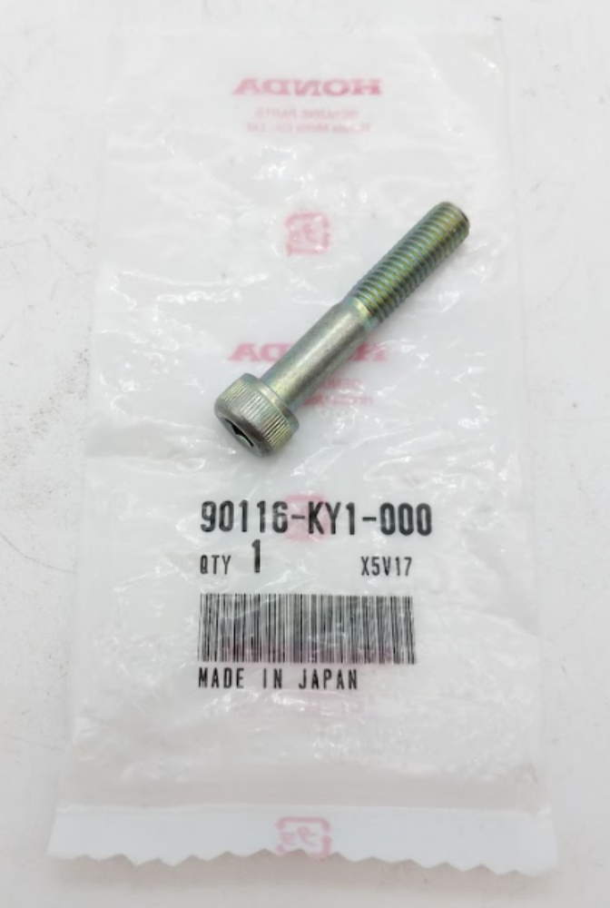HONDA NEW OEM BOLT, SOCKET (8X45) 90116-KY1-000 QTY 2