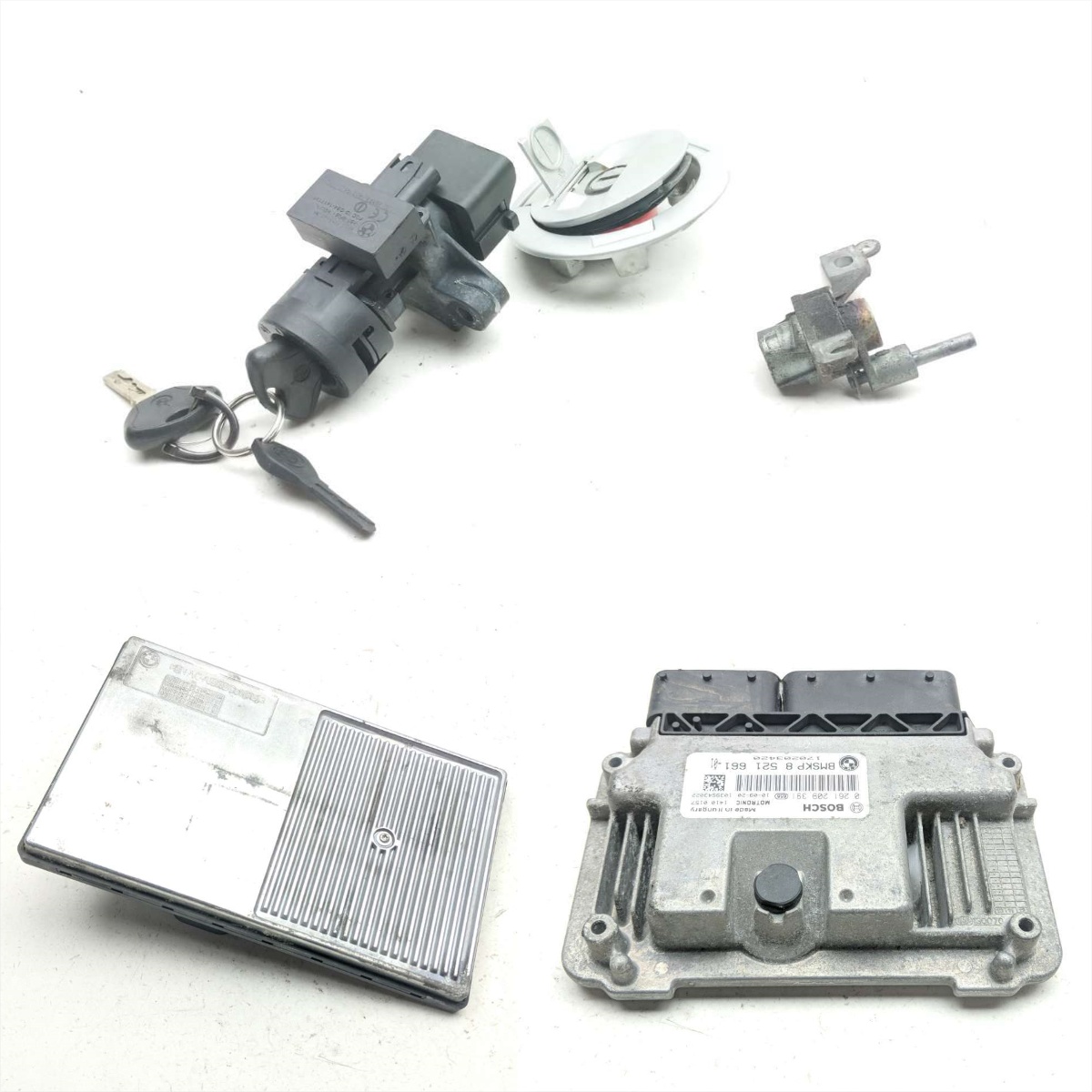 09-13 BMW R1200GS Adventure Lock Set ECU Ignition Switch Cap Lock  And Key 2011