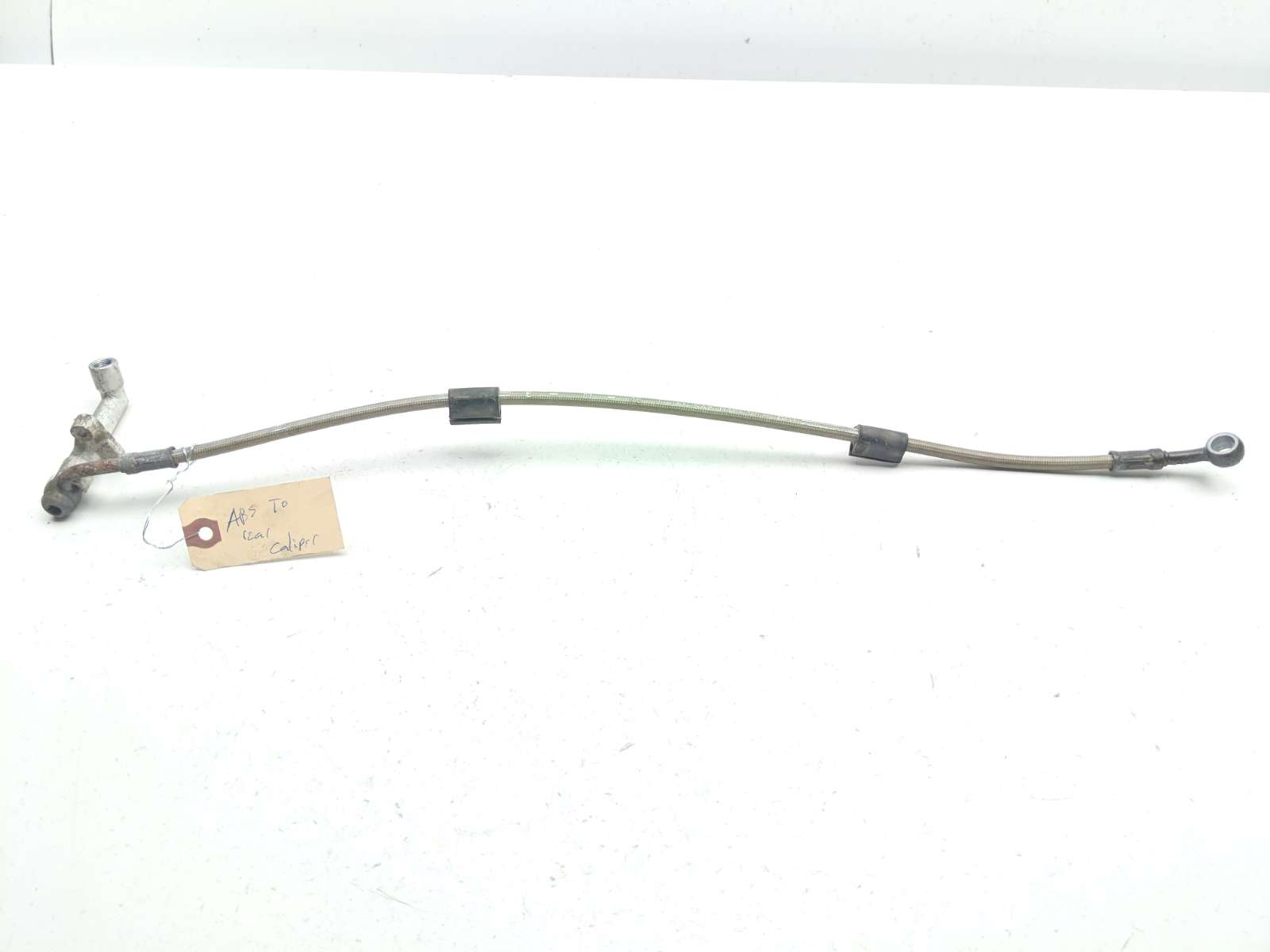 09-13 BMW R1200GS Adventure Rear Brake Line Hose ABS to Rear Caliper