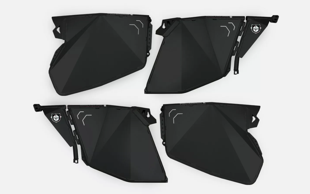 2014-2021 PRO ARMOR Polaris Razor RZR XP4 / XP4 Turbo 1000 Door Halfs P144D000BL