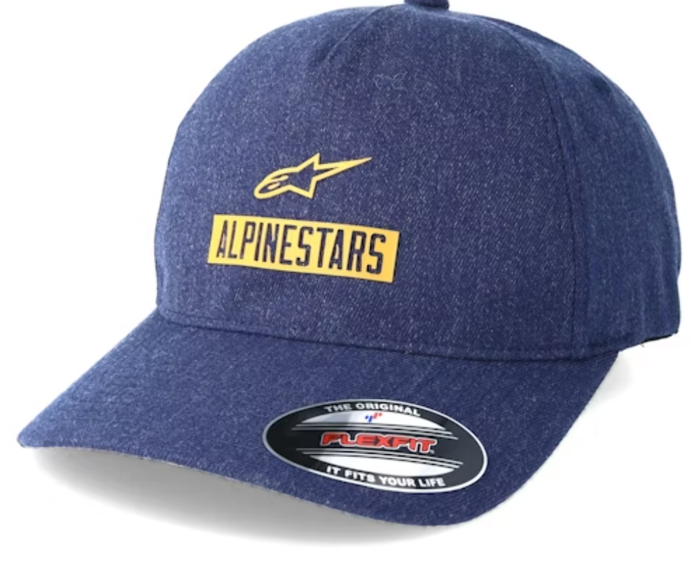 ALPINESTARS WORKS HAT NAVY SIZE SMALL NAVY HEATHER P/N 482-67615S