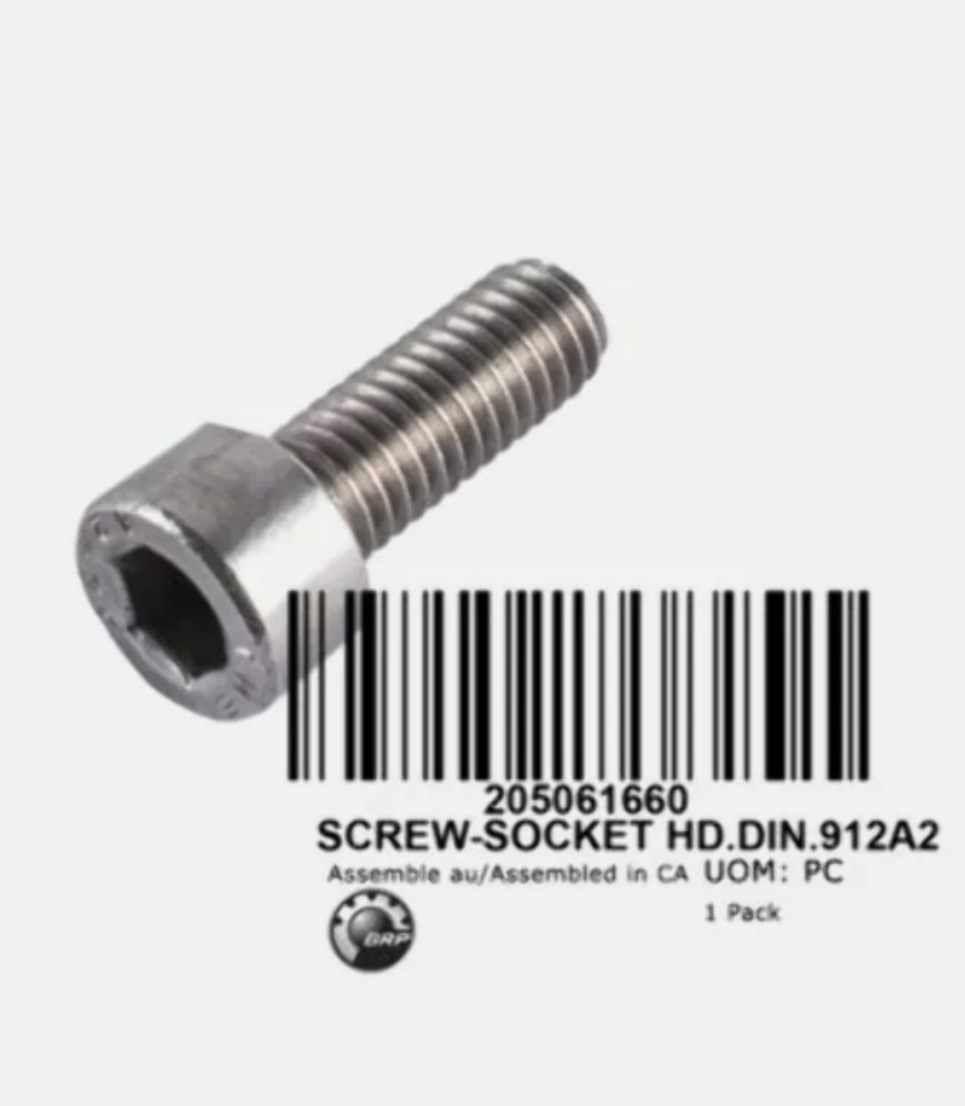 Seadoo OEM SCREW-SOCKET HD.DIN.912A2 205061660