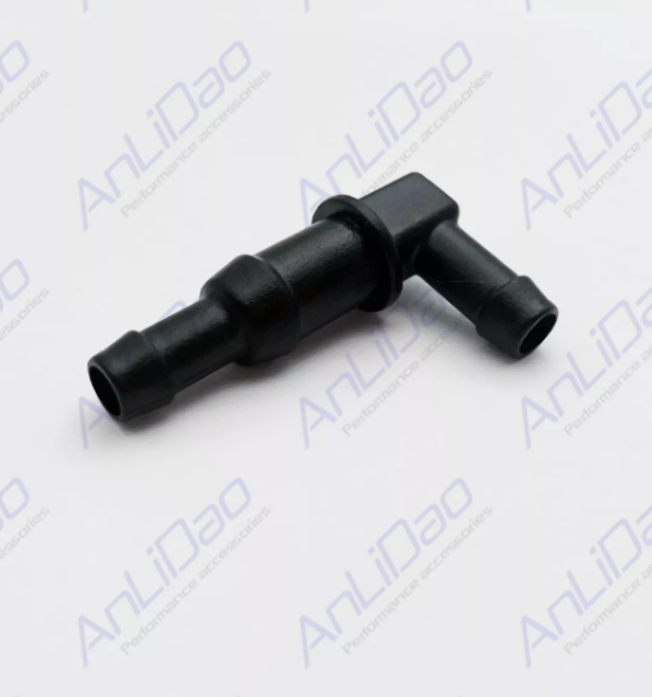NOS Ski-Doo, Sea-Doo, Can-Am Male Connector, Coolant/Fuel Tank Elbow, 414580600