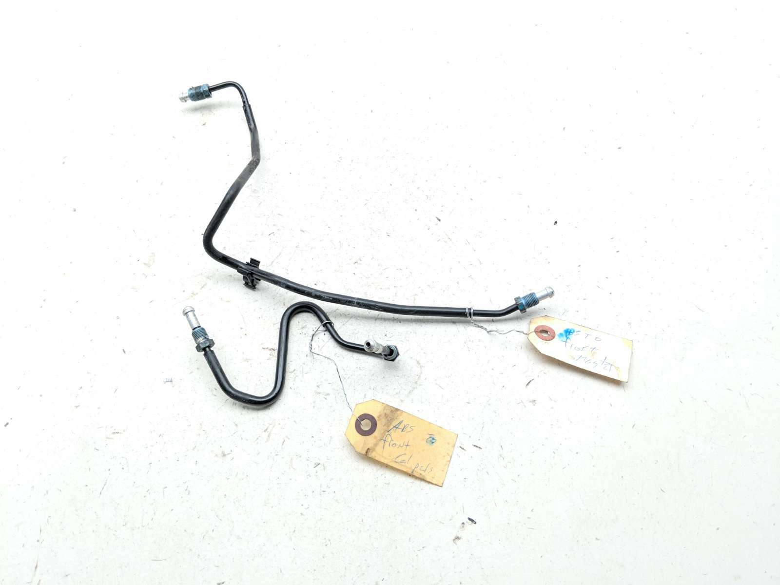 05-08 BMW R1200GS Front Brake Line Hose Pipes ABS to Calipers