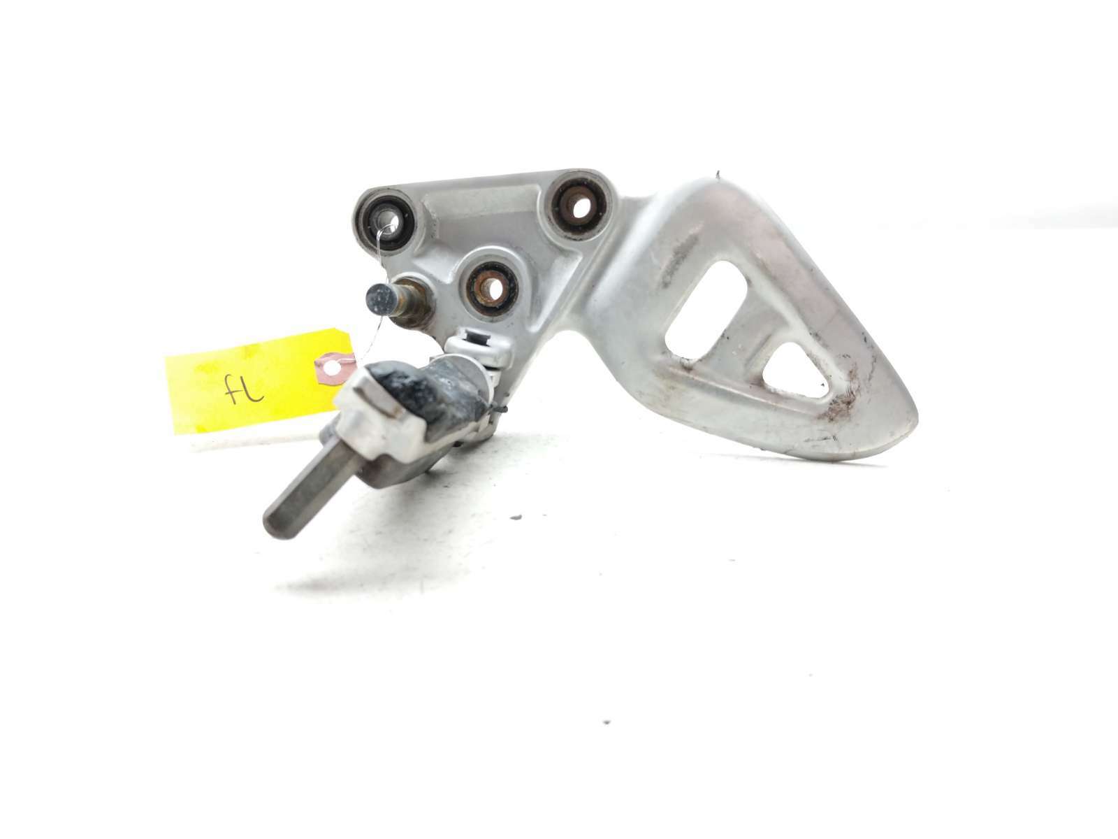 99-07 Suzuki Hayabusa GSX1300R Left Rearset Front Driver Peg w/ Heel Guard Bracket