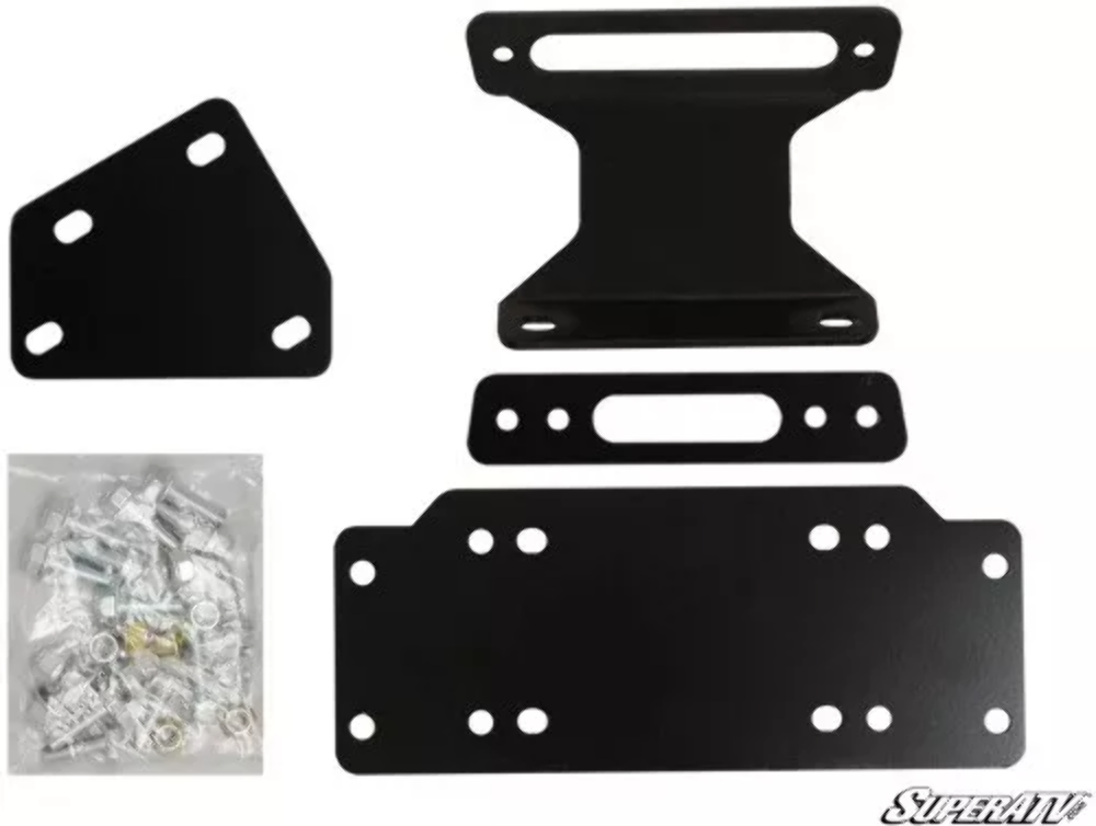 SuperATV Yamaha Viking Winch Mounting Plate WM-Y-V-00