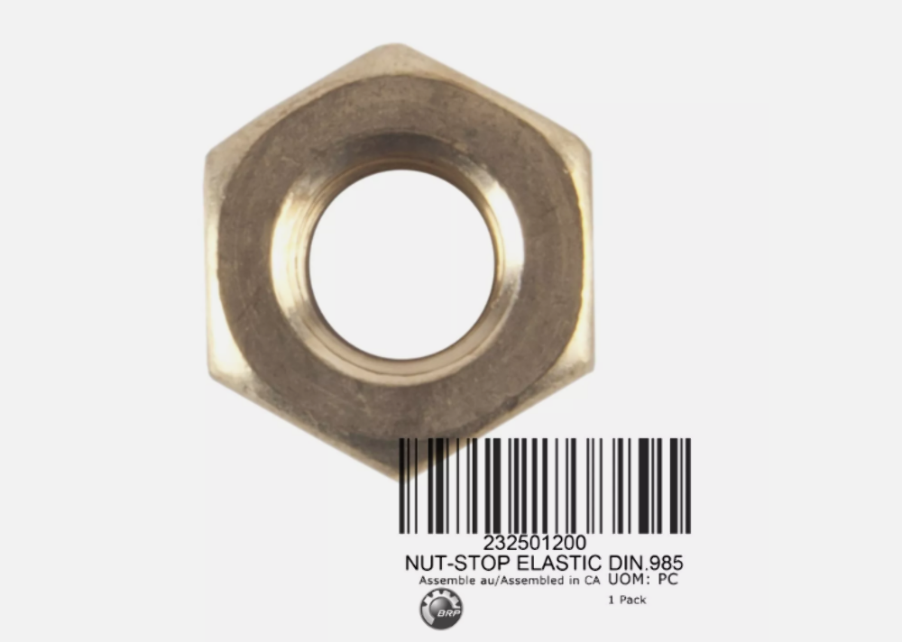 Seadoo OEM Nut-Stop Elastic 232501200