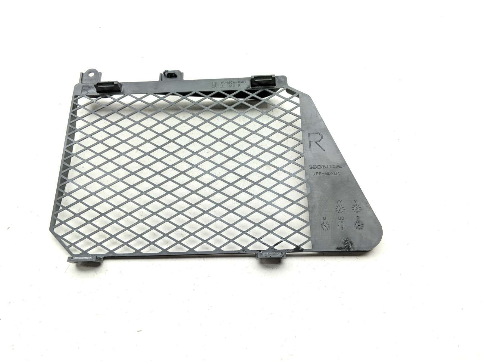 12-17 Honda GL1800 Goldwing 1800 Right Radiator Cover Guard Screen Grille