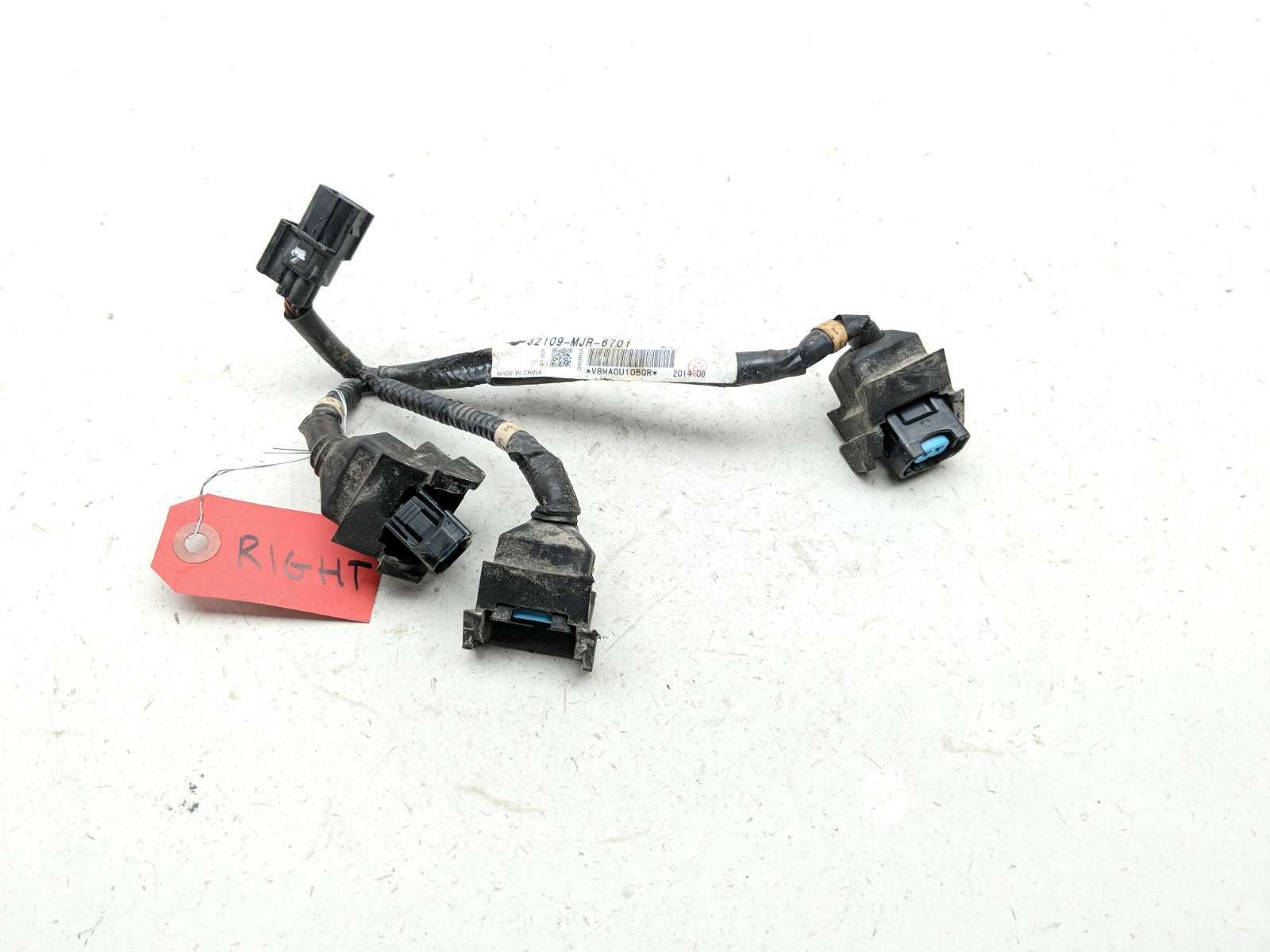14 15 Honda Valkyire 1800 GL1800C Right Injectors Sub Wire Wiring Harness