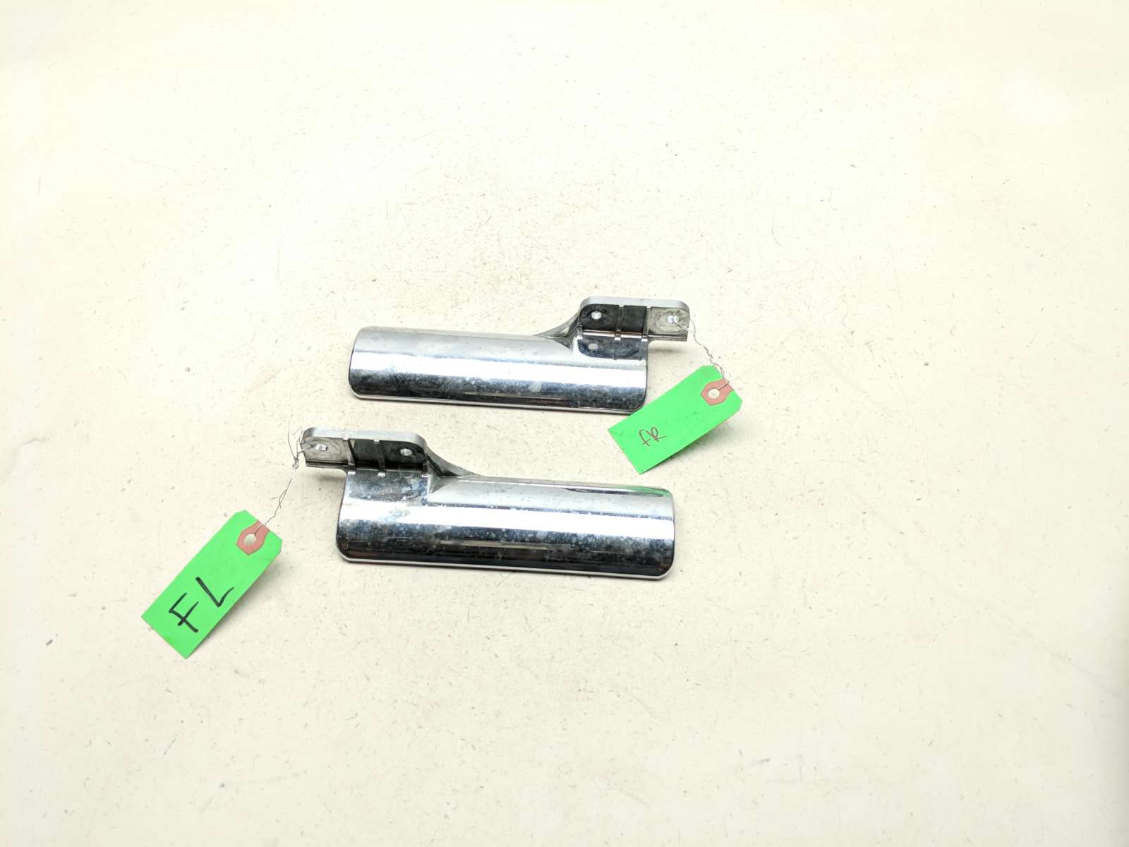 02 03 Kawasaki VN1500 Vulcan Mean Streak Front Fork Cover Guards