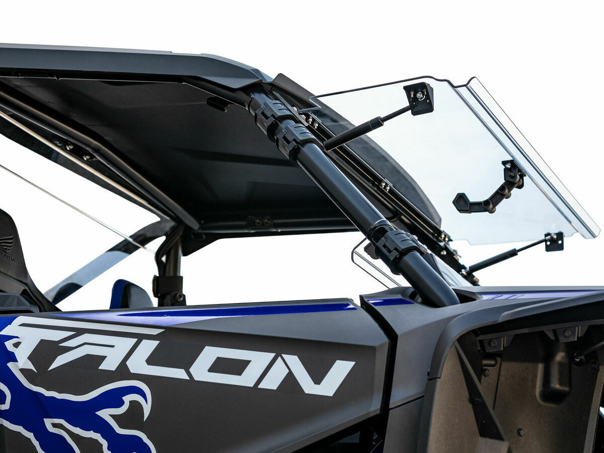 SUPERATV 2019 Honda Talon 1000R Scratch Resistant Flip Windshield FWS-H-TAL-70