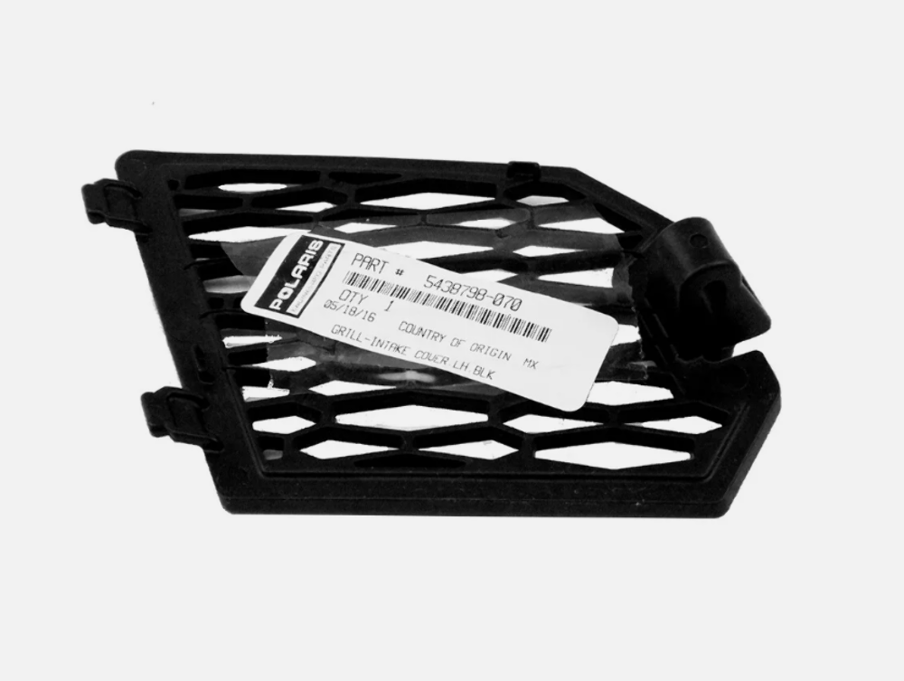 POLARIS NEW OEM LH INTAKE COVER GRILL 2011-2014 RZR900 5438798-070