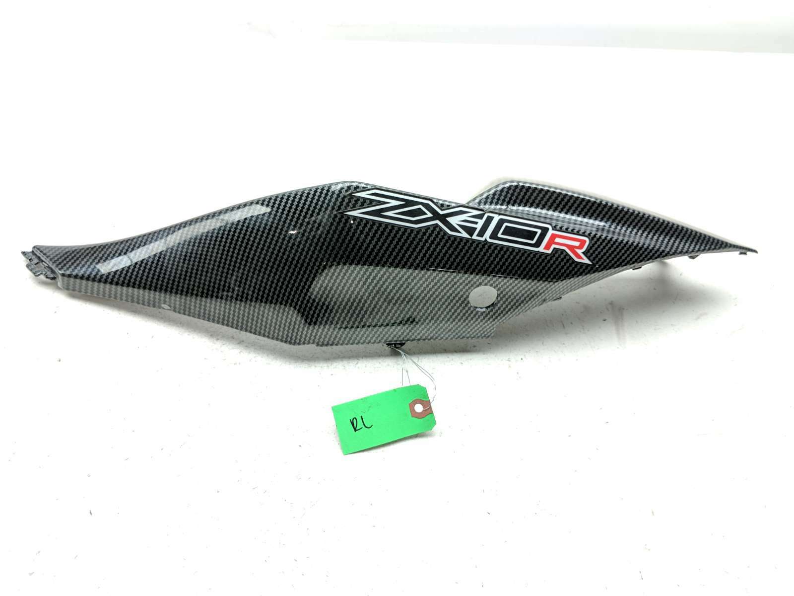 09-12 Kawasaki Ninja ZX6R Rear Left Tail Fairing Cover Panel - Sun