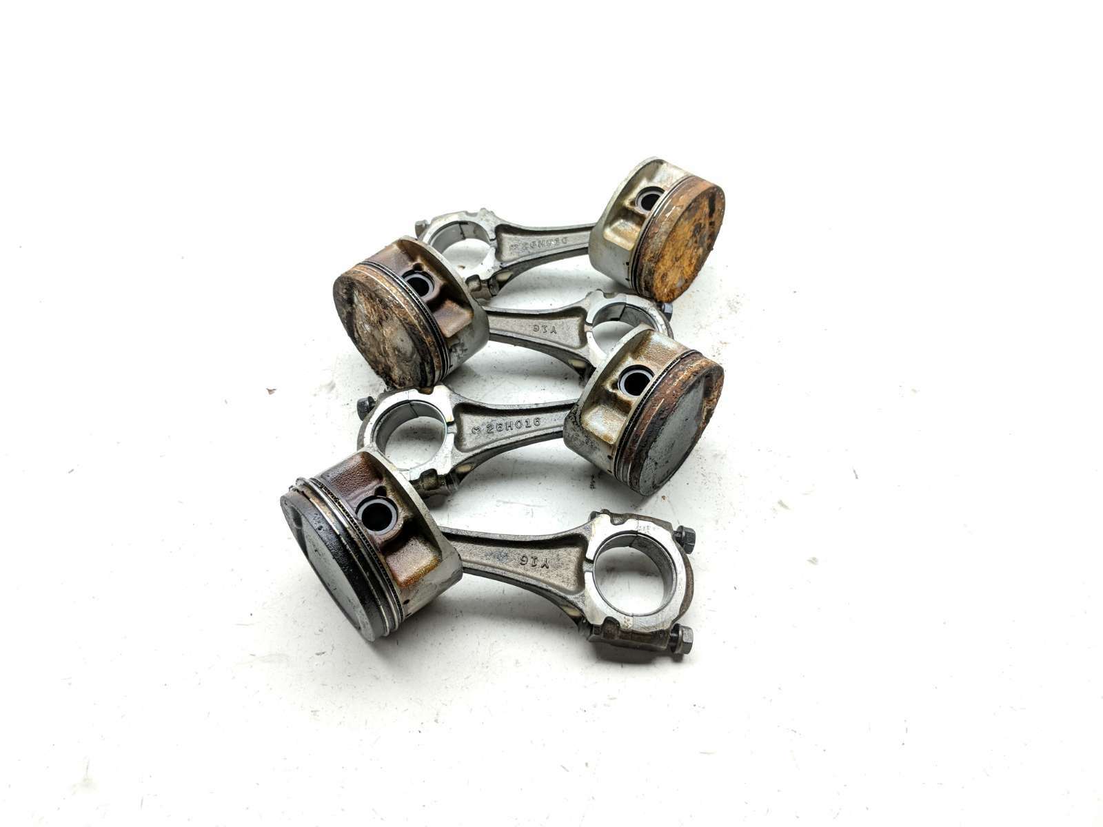 99-13 Yamaha Royal Star Venture XVZ1300 Engine Motor Pistons and Connecting Rods