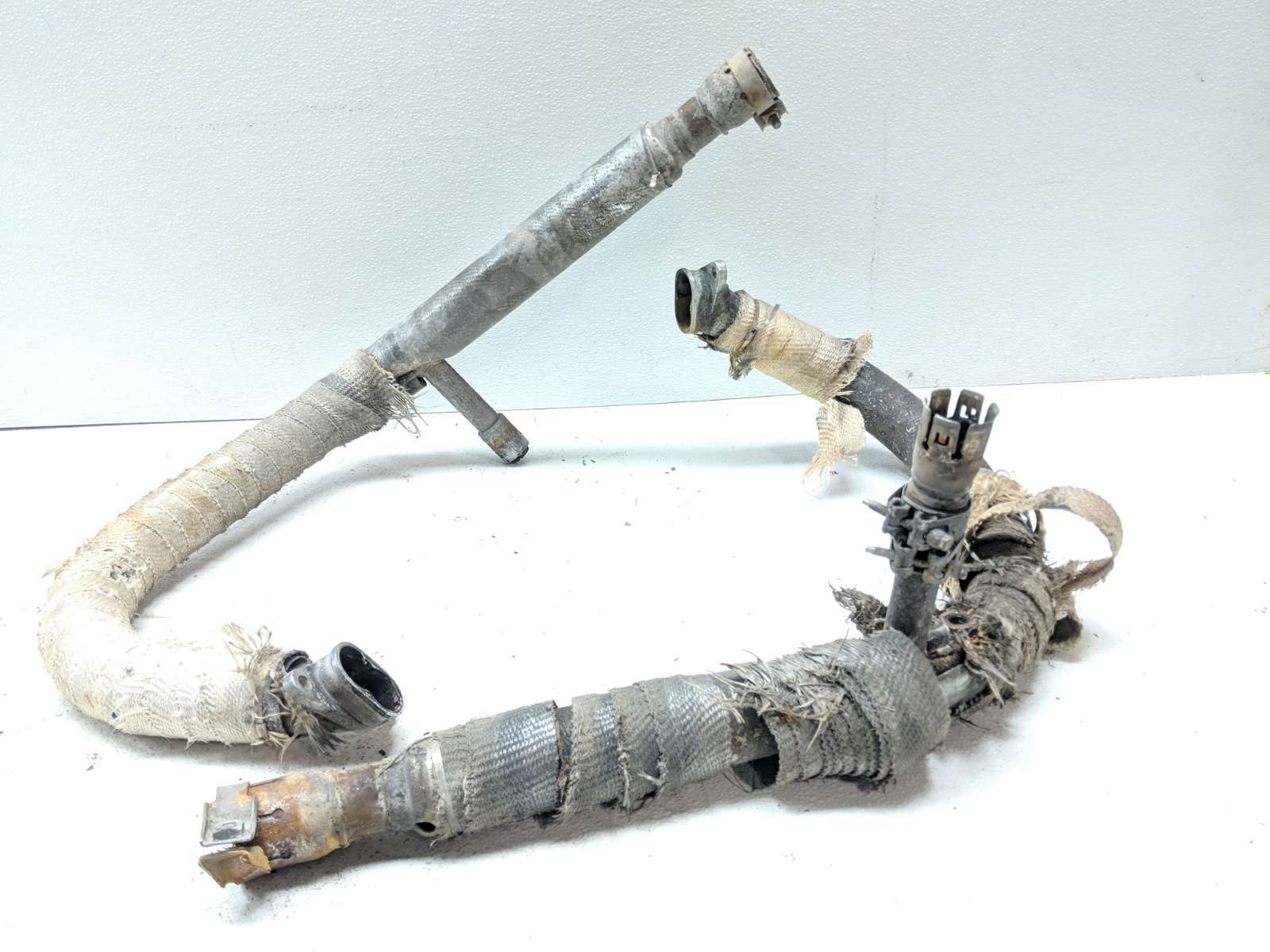 09-17 Triumph Thunderbird LT 1700 Exhaust Headers Head Pipes Wrapped