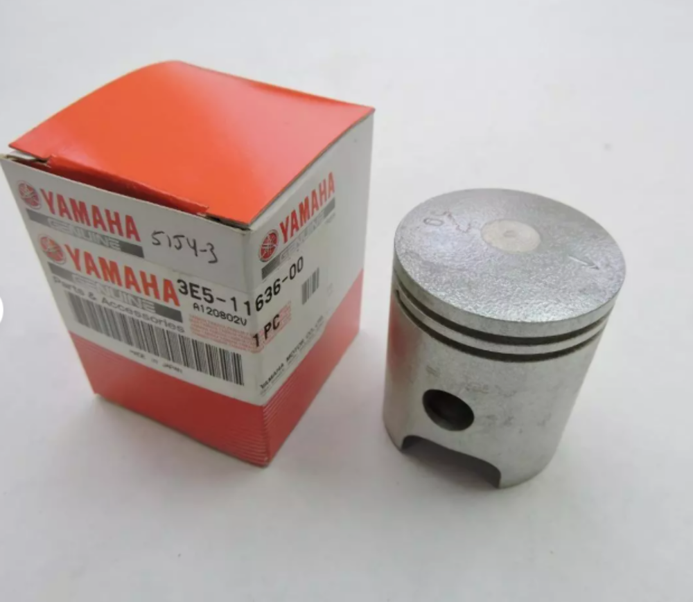 3E5-11636-00 NOS Yamaha Piston 0.50 PW80 Zinger Y-Zinger W17317