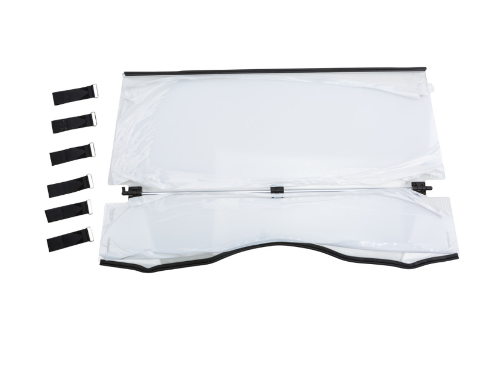 Open Trail Gen1 Polycarbonate Folding Windshield 63-5110