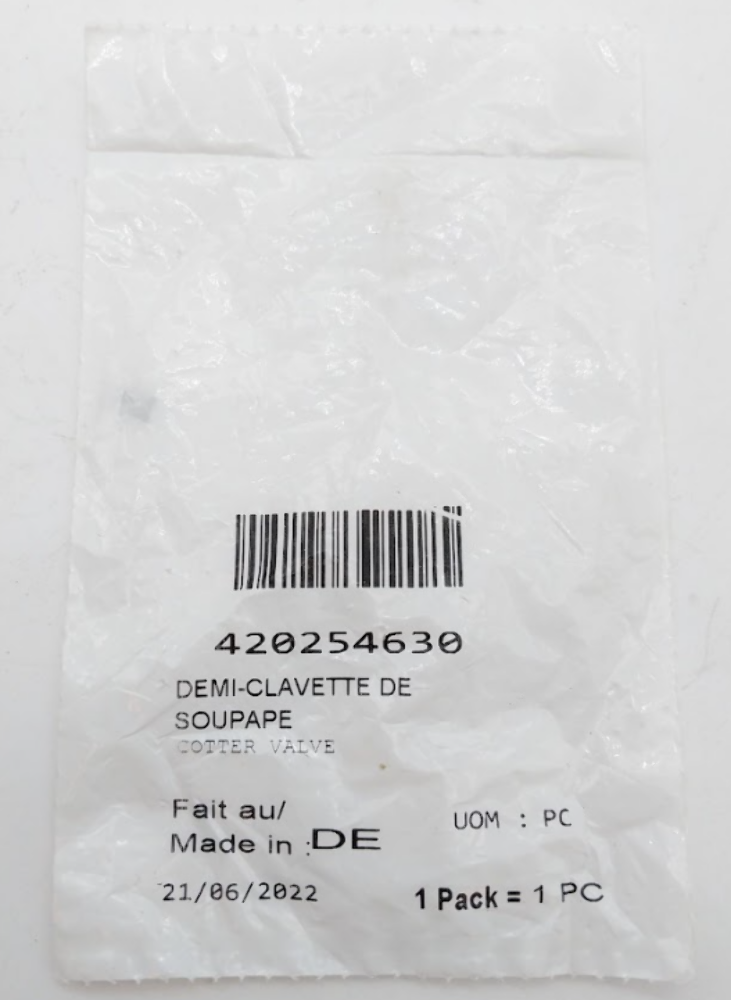 BRP CAN-AM NEW OEM COTTER VALVE 420254630