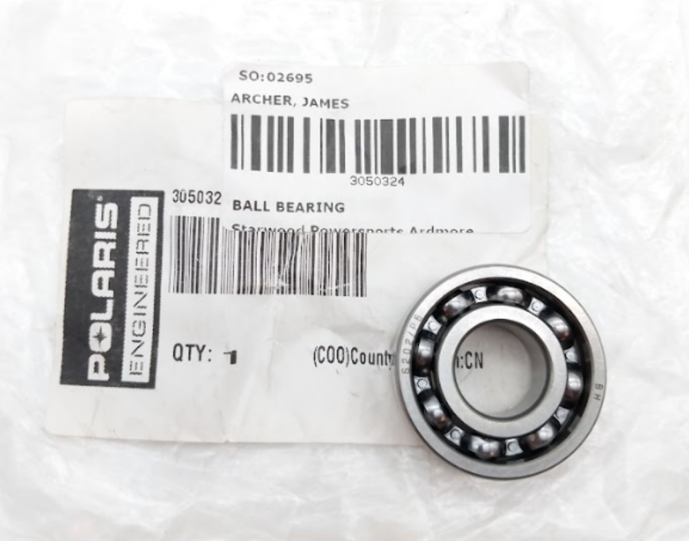POLARIS NEW OEM BALL BEARING 3050324