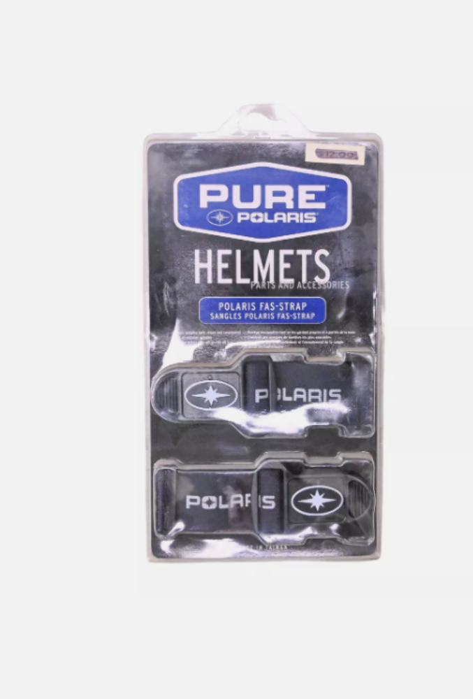 New OEM Polaris 2855432 Black Goggle Fast Strap Kit NOS