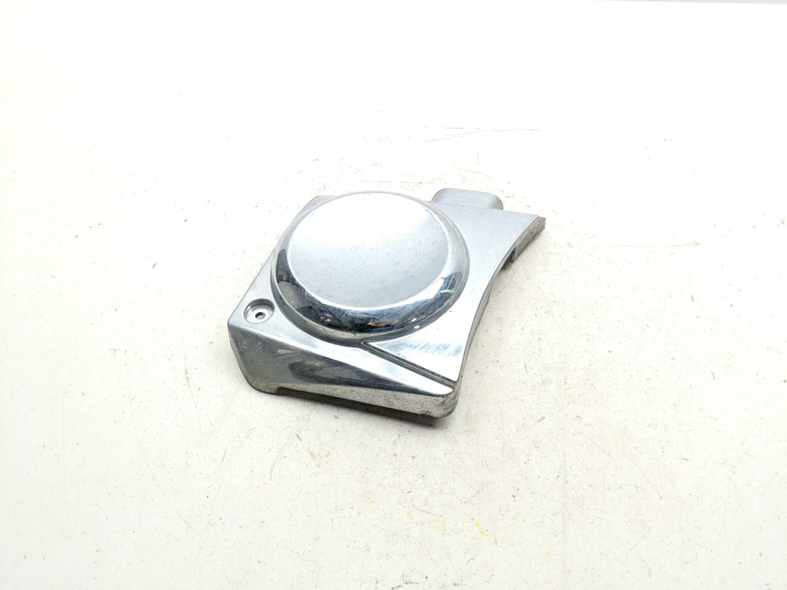 06-16 Kawasaki Vulcan 900 VN900C Coolant Water Tank Cover Chrome 14091-0629