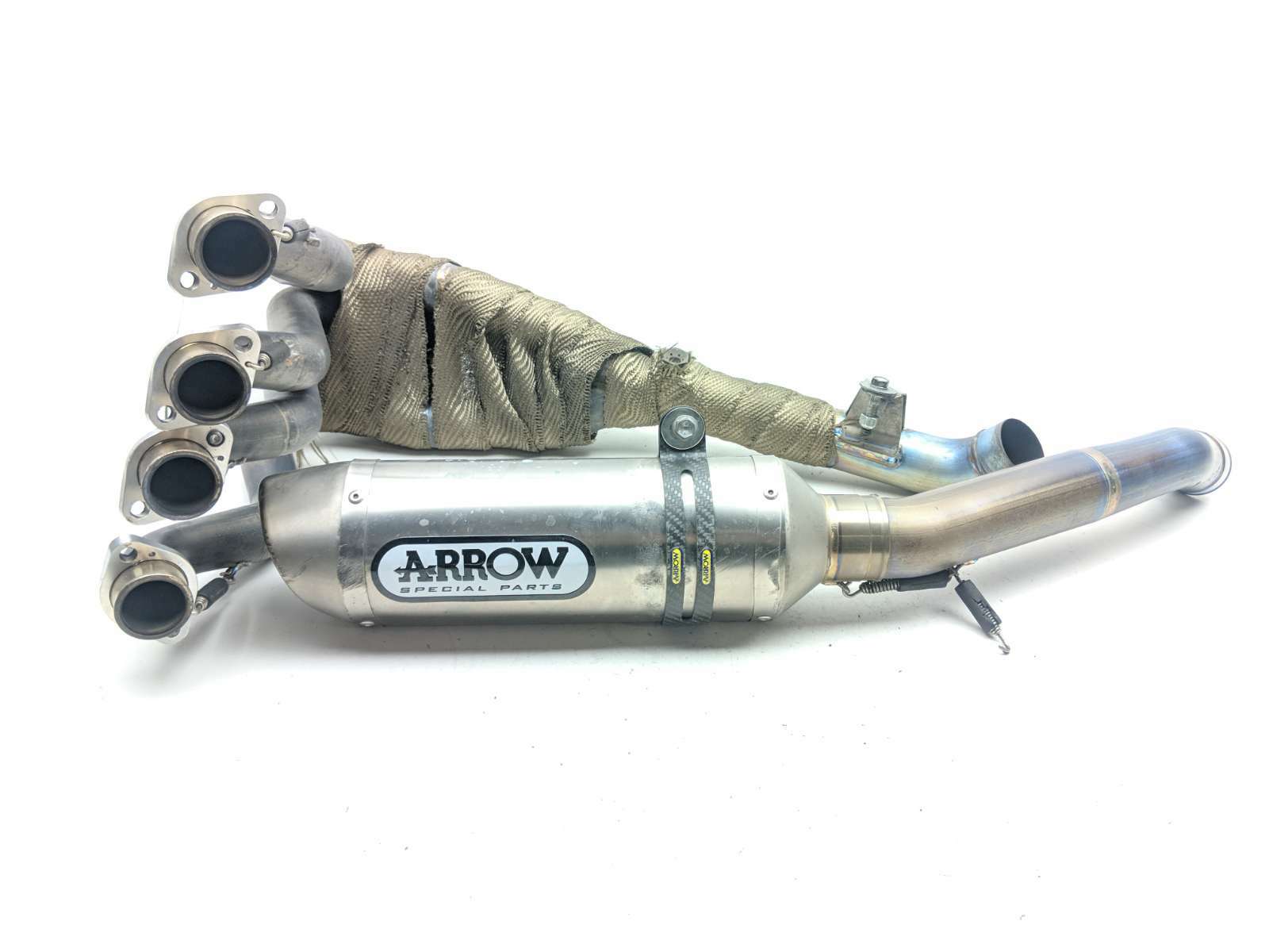 08-10 Suzuki GSXR 750 Aftermarket Arrow Full Exhaust Header Pipe Muffler