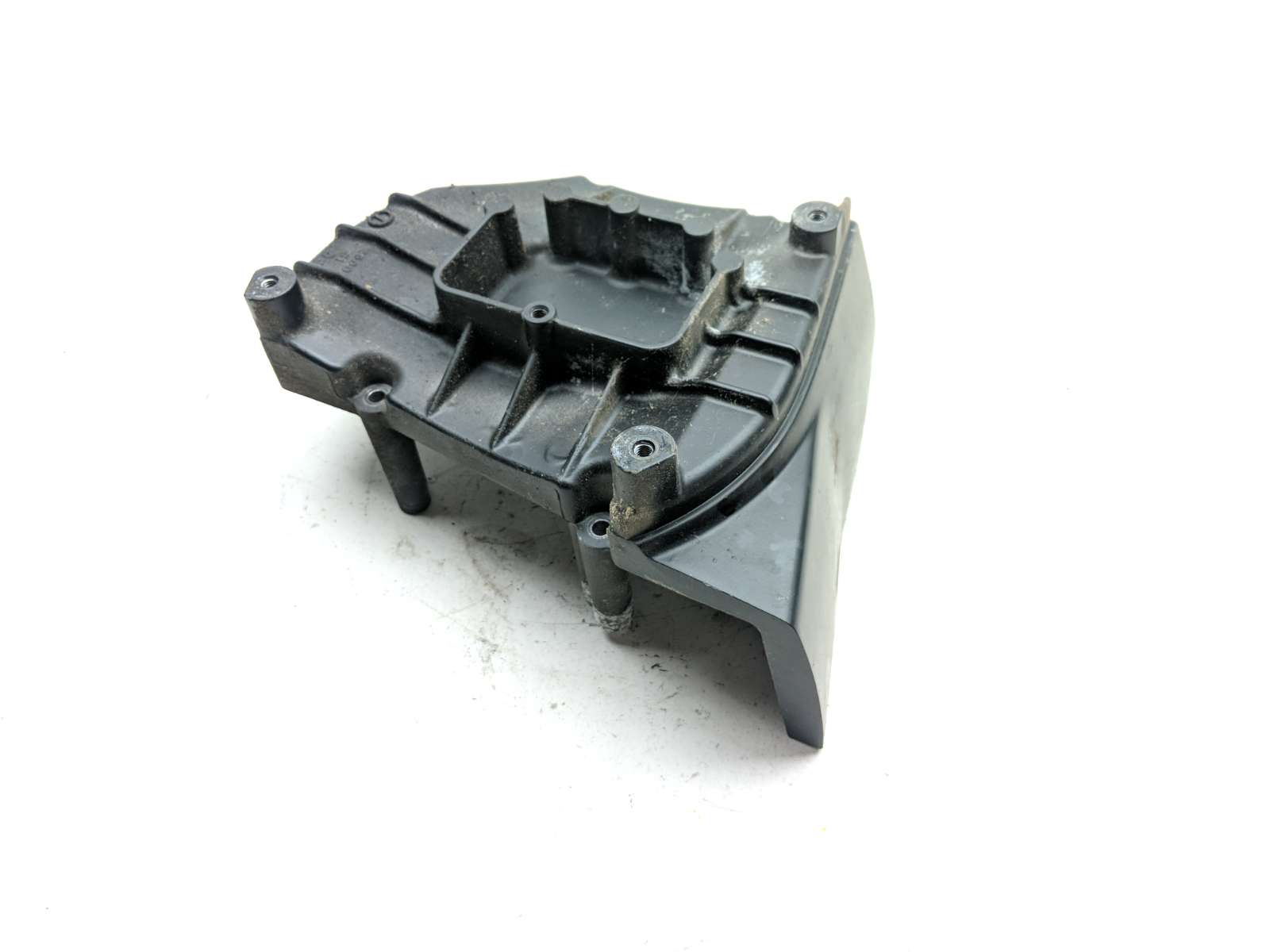 06-16 Kawasaki Vulcan 900 VN900C Engine Motor Pulley Sprocket Belt Cover Panel TRSH PL