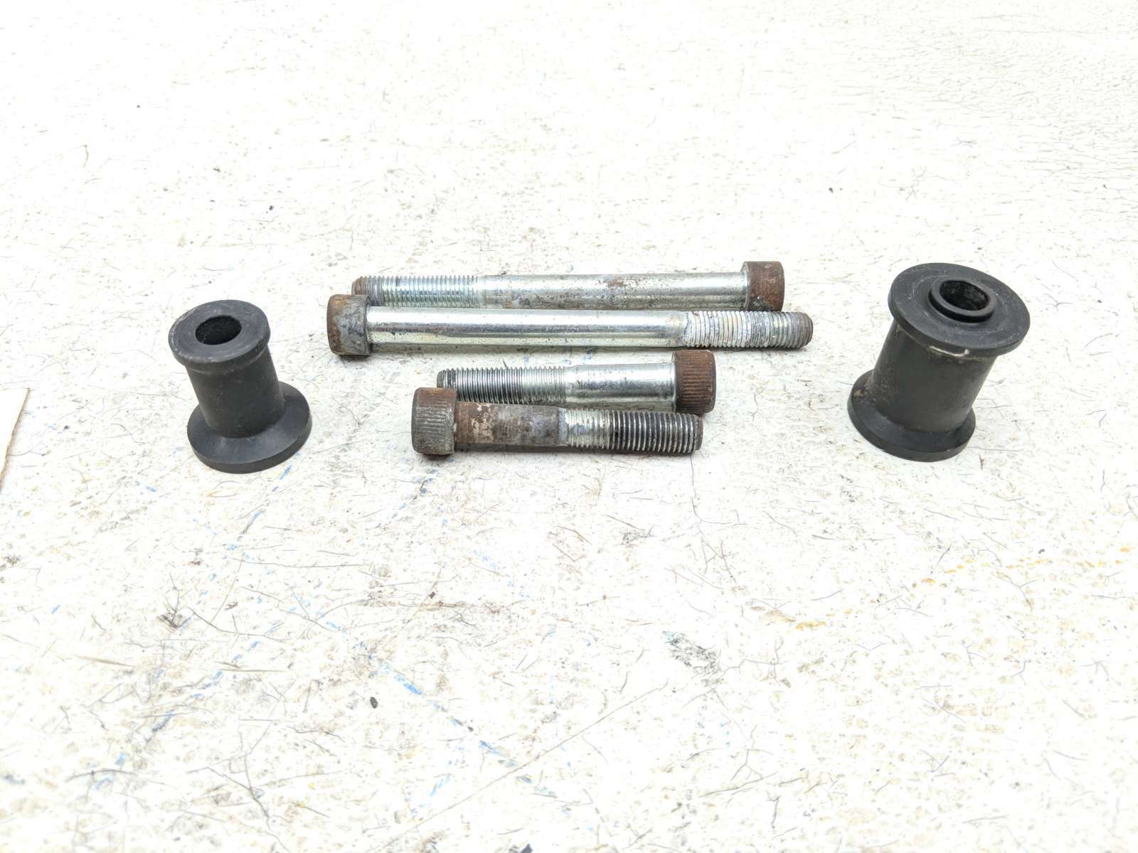 07-12 Triumph 675 Street Triple Rear Swing Arm Spools Set