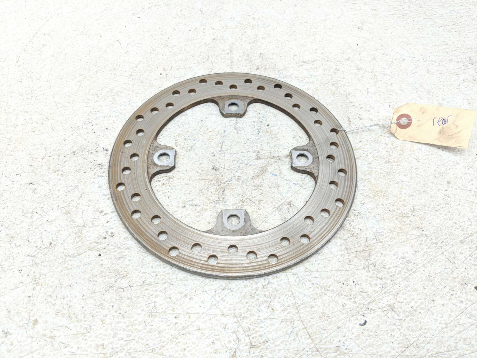 07-12 Triumph 675 Street Triple Rear Disc Brake Rotor