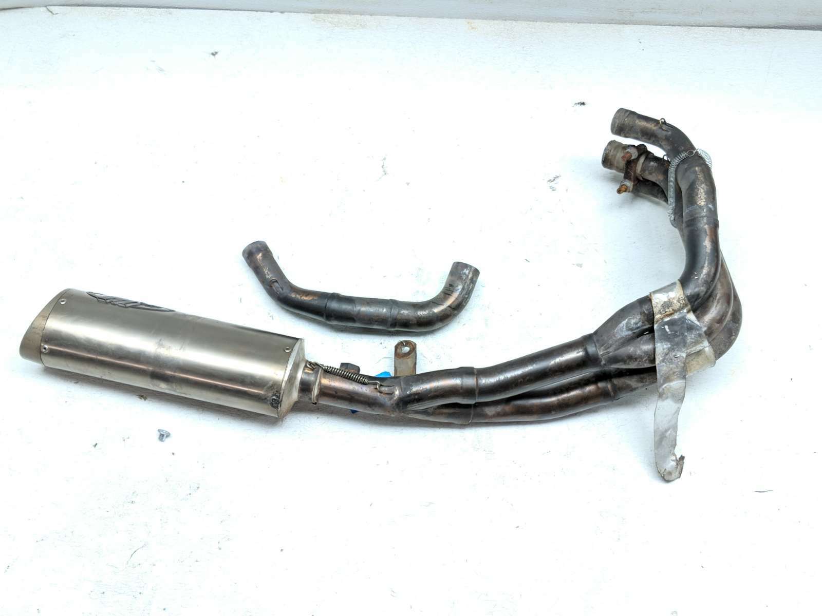 06-16 Yamaha YZF-R6 R6R Aftermarket M4 Full Exhaust Header Pipe