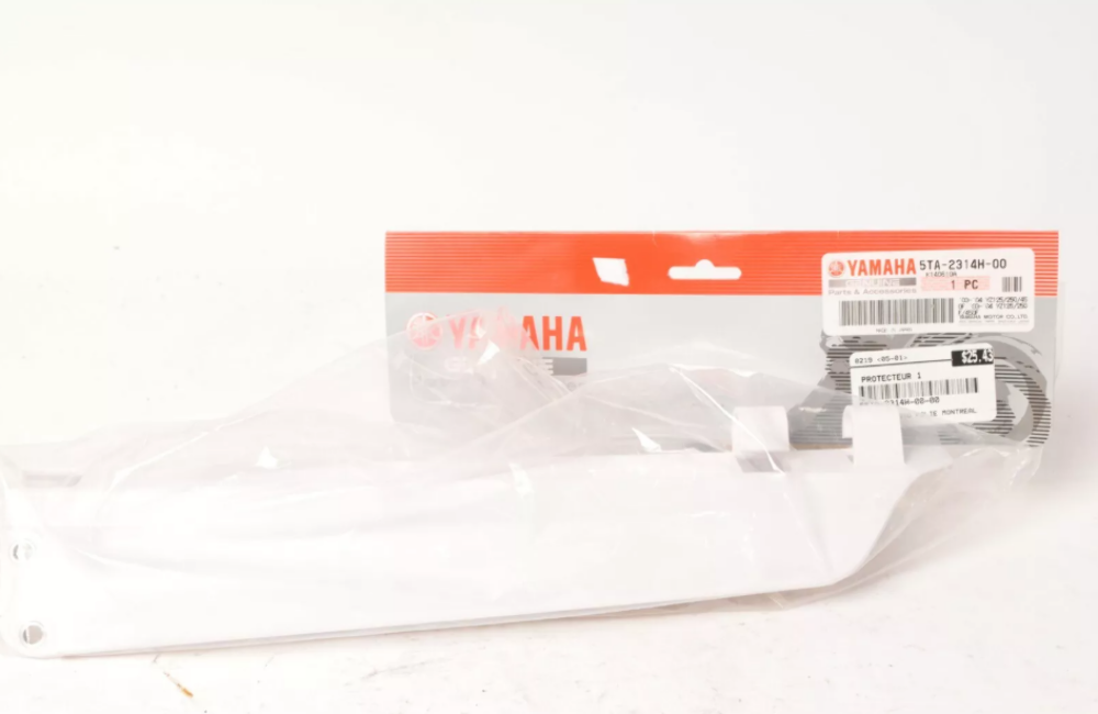 YAMAHA YZ WR 125 250 450F 250F LEFT FORK GUARD 2003 2004 5TA-2314H-00-00