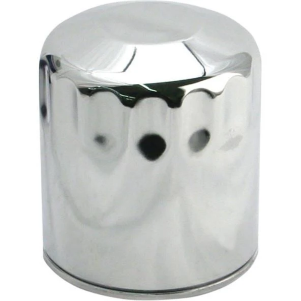 S&S Cycle 0712-0102 Chrome Oil Filter 99-18 HD Big Twins 17-Up M8 & X-Wedge