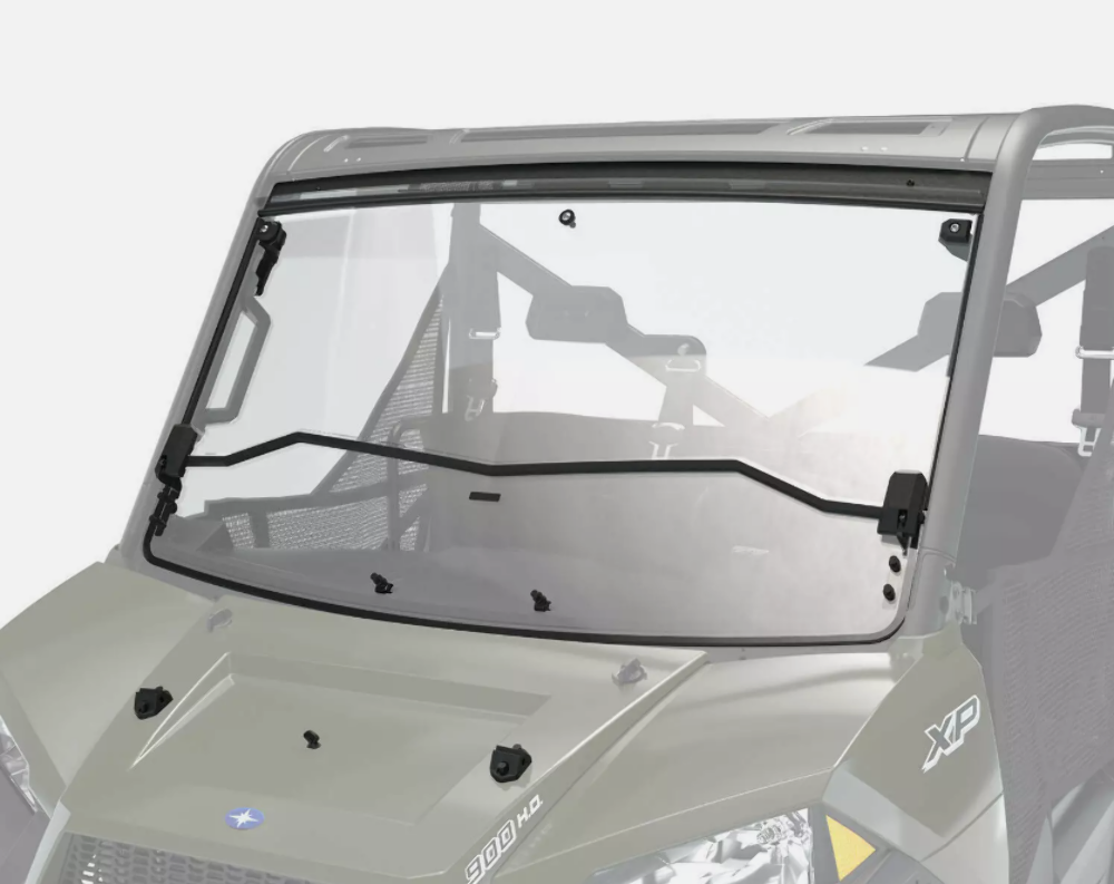 NEW Genuine OEM Polaris Flip Down Poly Windshield 2013-2019 XP900 Ranger 2881919