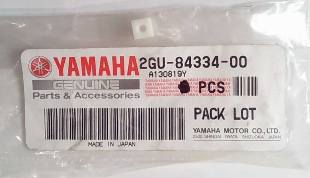 NOS YAMAHA ADJUSTING NUT 2GU-84334-00-00 QTY 2
