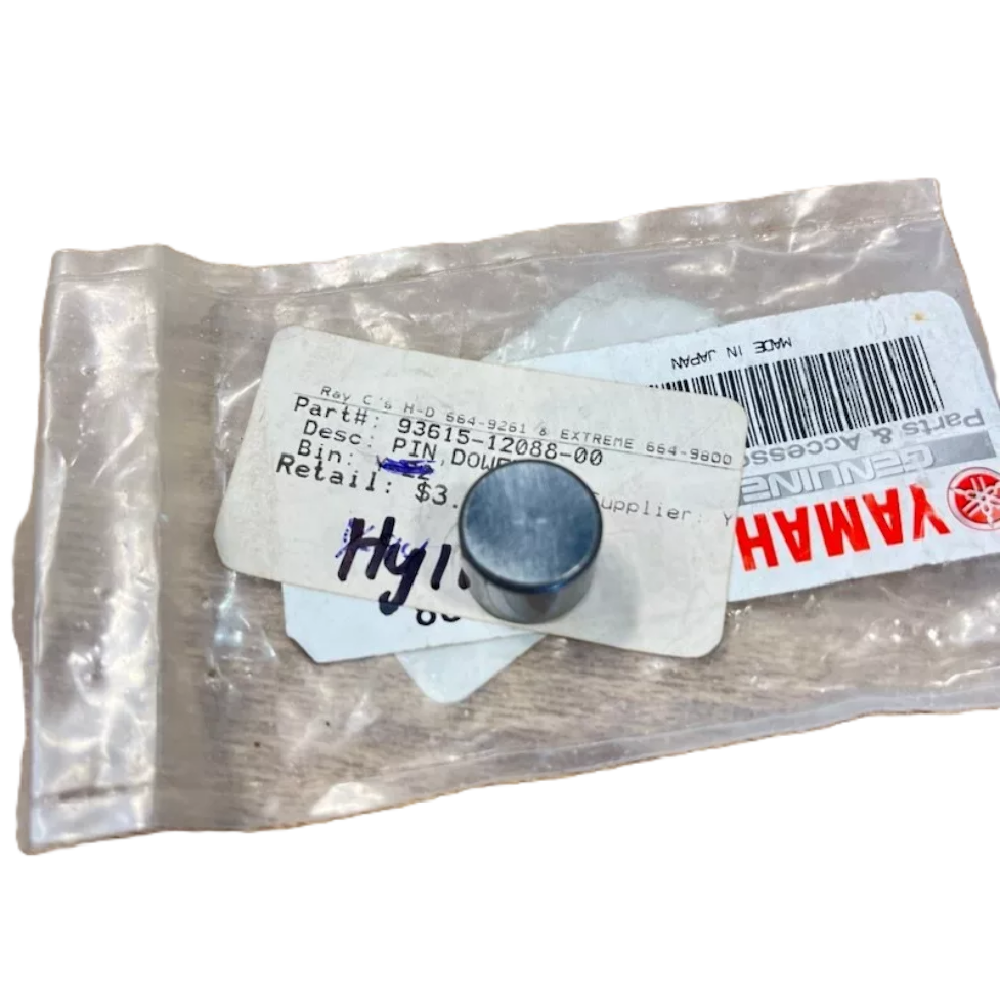 New OEM Yamaha Dowel Pin 1973-2015 YTM200 XT225 93615-12088-00