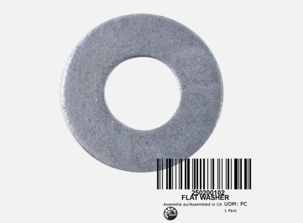 Sea-Doo OEM Part 250200102 Flat Washer M12