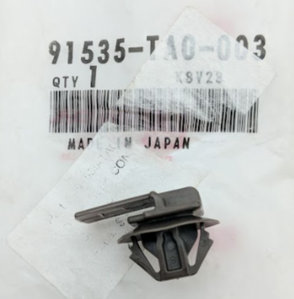 HONDA NEW OEM CLIP, CONNECTOR 91535-TA0-003
