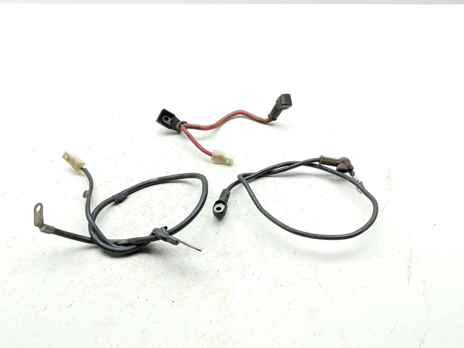 86 87 Yamaha Fazer 700 FZX700 Battery Positive And Negative Terminal Cable Wire
