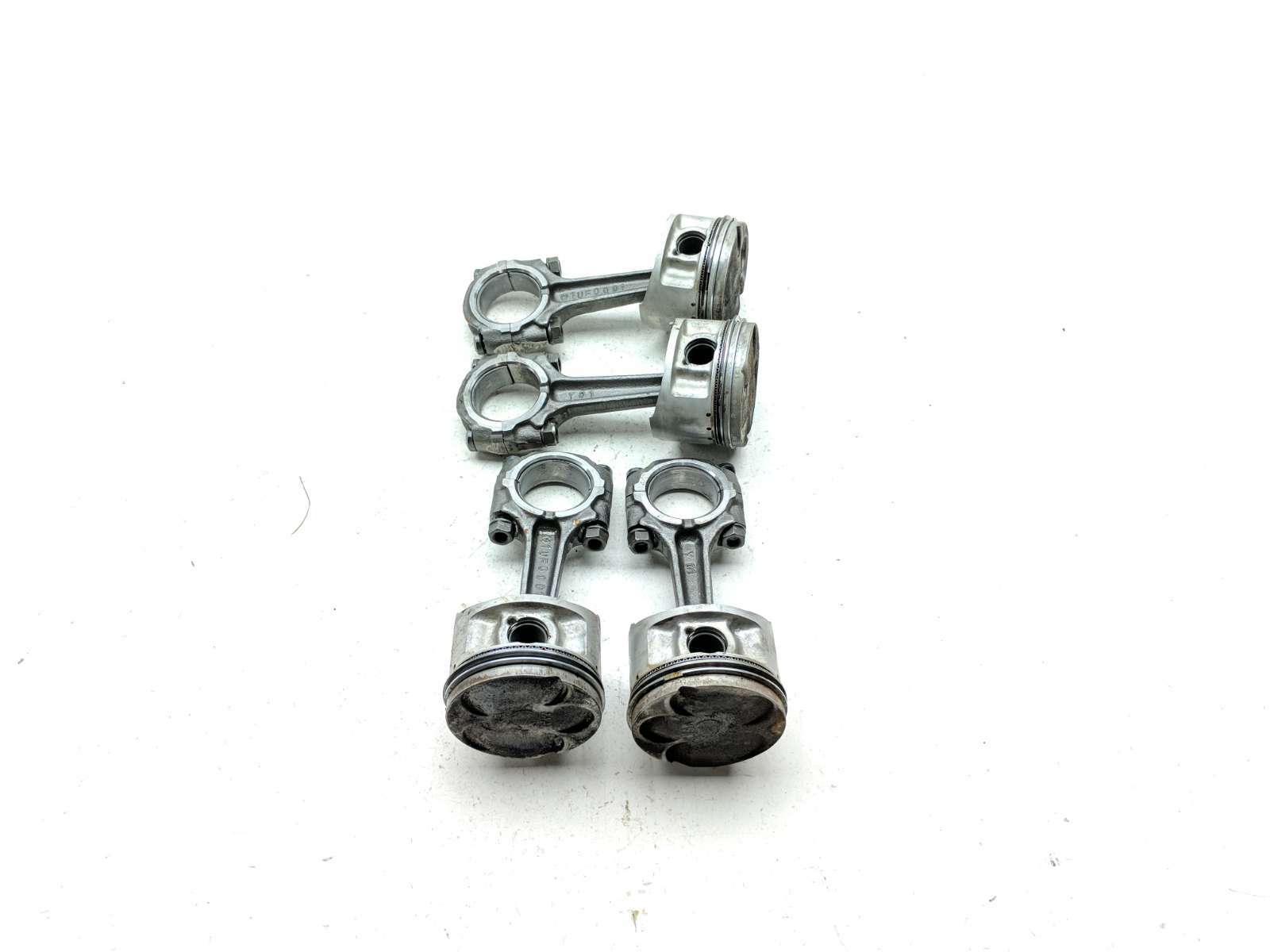 86 87 Yamaha Fazer 700 FZX700 Engine Motor Pistons and Connecting Rods